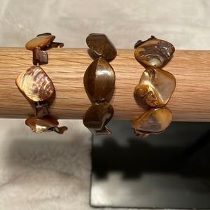 Vintage Set of 3 beaded bracelets